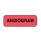 Nevs Position Labels - Angiogram 1/2" x 1-1/2" White w/Red & Black XP-060 - alternate 1